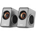 Акустична система 2E PCS204, 2.0, USB, Silver