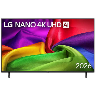 Телевізор 50" LG UHD 4K 60Hz Smart WebOS Black