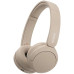 Навушники On-ear Sony WH-CH520 BT 5.2, SBC, AAC, Wireless, Mic, Бежевий
