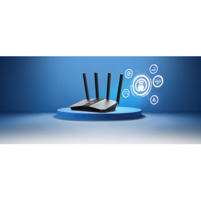 Маршрутизатор ASUS RT-BE58U BE3600, 4xGE LAN, 2,5xGE WAN, 1xUSB3.2, MESH Маршрутизатор ASUS RT-BE58U BE3600, 4xGE LAN, 2,5xGE WAN, 1xUSB3.2, MESH