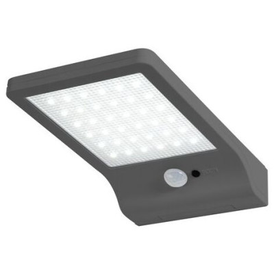 Светильник фасадный автономный OSRAM DORLED SOLAR 3Вт 4000K 320Лм датчик сумерек черный Светильник фасадный автономный OSRAM DORLED SOLAR 3Вт 4000K 320Лм датчик сумерек черный