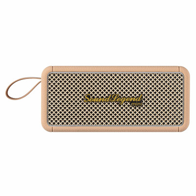 Портативна акустична система 2E SoundLegend Mini 40Вт, BT 5.3, TWS, FLAC, MP3, WAV, EQ, PowerBank, IPX6, Коричневий