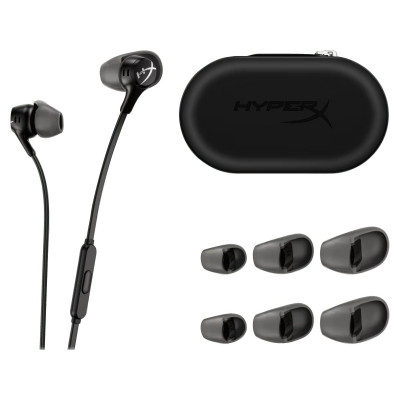 Гарнітура HyperX Cloud Earbuds II 3.5 мм Black