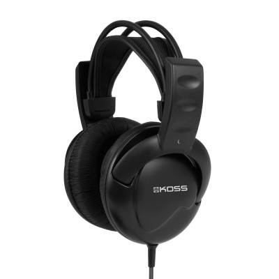 Навушники Over-Ear Koss UR20 DJ Style, 3.5 mini-jack, 2.4м, Чорний