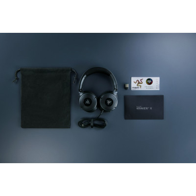 Гарнітура ігрова Razer Kraken V4 X, 7.1, USB-A, 1.8м, RGB, чорний Гарнітура ігрова Razer Kraken V4 X, 7.1, USB-A, 1.8м, RGB, чорний