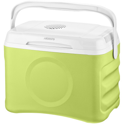 Холодильник дорожній ARDESTO, 2в1, 21л, 220/12В, підігрів 55°C, охолодження 18-20°C, USB-порт, 4.3кг, салатовий