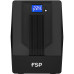 Джерело безперебійного живлення FSP iFP2000, 2000VA/1200W, LCD, RJ45, USB, 2xSchuko + 2xIEC