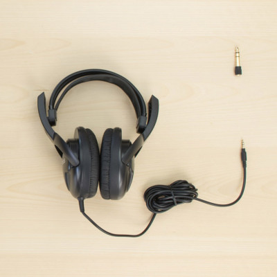 Навушники Over-Ear Koss UR20 DJ Style, 3.5 mini-jack, 2.4м, Чорний