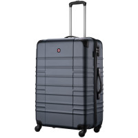 Валіза Wenger, Amplar, велика, пластик, 4 колеса, синя