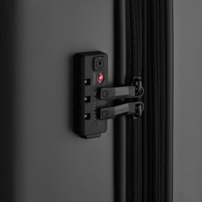 Валіза Wenger, Oryson, велика, пластик, 4 колеса, сіра Валіза Wenger, Oryson, велика, пластик, 4 колеса, сіра