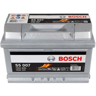 Акумулятор Bosch S4 12В 74А·год 750А R+ (0 092 S50 070)