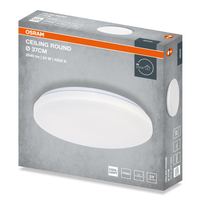 Світильник накладний OSRAM CEILING ROUND 24Вт 4000K 1920Лм
