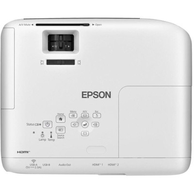 Проєктор Epson EB-FH08 FHD, 3600 lm, 1.21-1.45