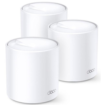 Система WiFi-Mesh TP-LINK Deco X20 AX1800, 1xGE LAN, 1xGE WAN, 3мод Система WiFi-Mesh TP-LINK Deco X20 AX1800, 1xGE LAN, 1xGE WAN, 3мод