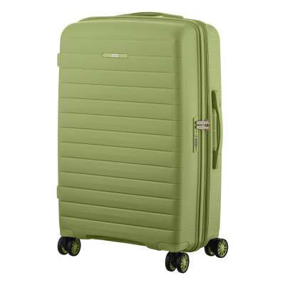 Валіза 2E, Aero, поліпропілен, середня, 63/78 л, TSA, 4 колеса, EXP, оливково-зелений Валіза 2E, Aero, поліпропілен, середня, 63/78 л, TSA, 4 колеса, EXP, оливково-зелений