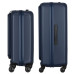 Набір валіз Wenger Skyon Hardside, полікарбонат, (S+L), TSA, 4 колеса, розширення, темно-синій Набір валіз Wenger Skyon Hardside, полікарбонат, (S+L), TSA, 4 колеса, розширення, темно-синій