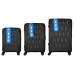 Набір валіз 2E, M7979, поліпропілен, (L+M+S), блискавка anti theft, 4 колеса, кодовий замок, чорний Набір валіз 2E, M7979, поліпропілен, (L+M+S), блискавка anti theft, 4 колеса, кодовий замок, чорний