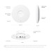 Точка доступу TP-LINK EAP772 BE11000 1x2.5GE, PoE