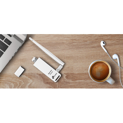 Адаптер WiFi TP-LINK TL-WN722N N150, USB