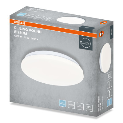 Світильник накладний OSRAM CEILING ROUND 12Вт 6500K 960Лм