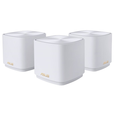 Система WiFi-Mesh ASUS ZenWiFi XD4 PLUS AX1800, 1xGE LAN, 1xGE WAN, 3мод, білий
