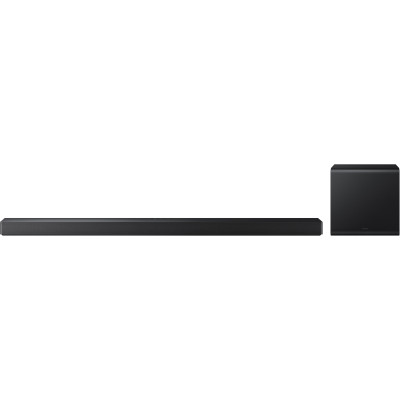 Саундбар Samsung HW-QS700F 345Вт, 3.1.2, BT, HDMI-eARC, Wi-Fi, саб, Dolby Atmos, чорний Саундбар Samsung HW-QS700F 345Вт, 3.1.2, BT, HDMI-eARC, Wi-Fi, саб, Dolby Atmos, чорний