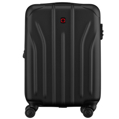 Валіза Wenger, Oryson, мала, пластик, 4 колеса, чорна