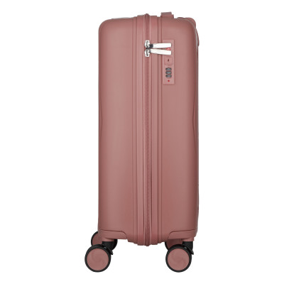 Набір валіз 2E, M7979, поліпропілен, (L+M+S), блискавка anti theft, 4 колеса, кодовий замок, рожево-золотий Набір валіз 2E, M7979, поліпропілен, (L+M+S), блискавка anti theft, 4 колеса, кодовий замок, рожево-золотий