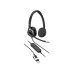 Гарнітура комп'ютерна стерео On-ear HP Poly Mission 625, USB-A, USB-C, 2 x Uni-mic, AI noise reduction, Teams, Zoom, Google Meet, чорний