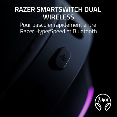 Гарнітура ігрова Razer Barracuda X Chroma, BT/WL, RGB, чорний