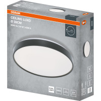 Світильник накладний OSRAM CEILING LUXO 24Вт 4000К чорний