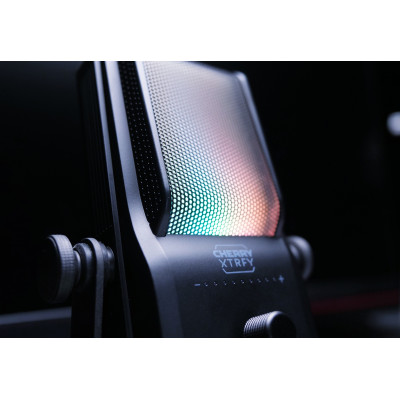 Мікрофон геймінговий CHERRY XTRFY NGALE R, Cardioid, USB-A, 2м, RGB, чорний