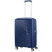 Валіза American Tourister, Soundbox, поліпропілен, середня, 67см, 71.5/81л, TSA, 4 колеса, EXP, темно-синій