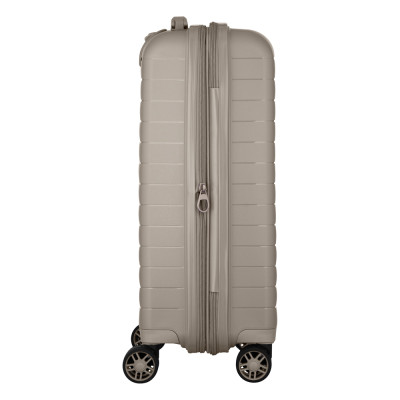 Валіза 2E, Aero, поліпропілен, мала, 35/44 л, TSA, 4 колеса, EXP, сіро-коричневий Валіза 2E, Aero, поліпропілен, мала, 35/44 л, TSA, 4 колеса, EXP, сіро-коричневий