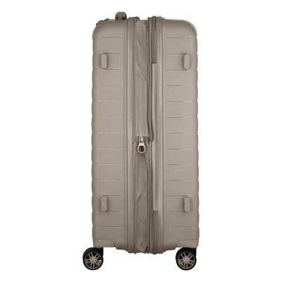 Валіза 2E, Aero, поліпропілен, середня, 63/78 л, TSA, 4 колеса, EXP, сіро-коричневий Валіза 2E, Aero, поліпропілен, середня, 63/78 л, TSA, 4 колеса, EXP, сіро-коричневий