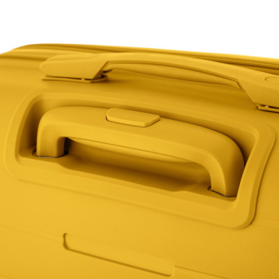 Валіза 2E, Aero, поліпропілен, мала, 35/44 л, TSA, 4 колеса, EXP, бурштиново-жовтий Валіза 2E, Aero, поліпропілен, мала, 35/44 л, TSA, 4 колеса, EXP, бурштиново-жовтий