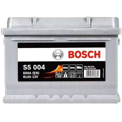 Акумулятор Bosch S5 12В 61А·год 600А R+ (0 092 S50 040)