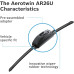 Склоочисник Bosch Aerotwin безкаркасний 650 мм (3 397 008 539)