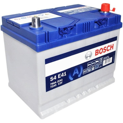 Акумулятор Bosch S4 12В 72А·год 760А R+ (0 092 S4E 410)