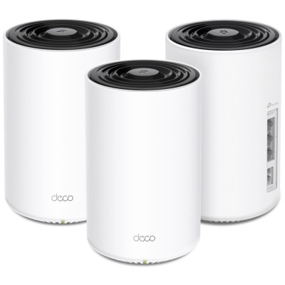 Система WiFi-Mesh TP-LINK Deco PX10 AX1500, 3xGE LAN/WAN, 3 мод, Powerline AV1000