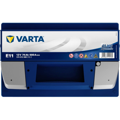 Акумулятор Varta Dynamic SLI 12В 74Аг 680А R+ (574012068)