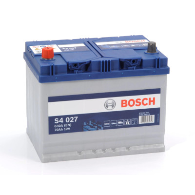Акумулятор Bosch S4 12В 70А·год 630А L+ (0 092 S40 270)