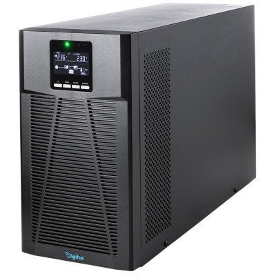 Джерело безперебійного живлення DIGITUS 2000VA/2000W, Tower, LCD, RJ45, RS232, USB, 8xC13