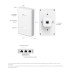 Точка доступу TP-LINK EAP725 WALL BE3600, 1xGE, PoE