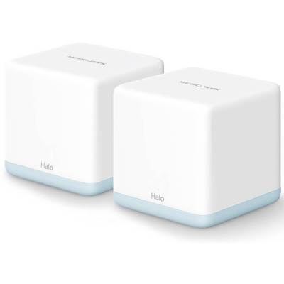 Система WiFi-Mesh MERCUSYS Halo H30 AC1200, 2xFE LAN/WAN, 2мод Система WiFi-Mesh MERCUSYS Halo H30 AC1200, 2xFE LAN/WAN, 2мод