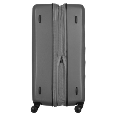 Валіза Wenger, Motion, полікарбонат, гігант, 81см, 135/157л, TSA, 4 колеса, сірий Валіза Wenger, Motion, полікарбонат, гігант, 81см, 135/157л, TSA, 4 колеса, сірий