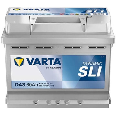 Акумулятор Varta Dynamic SLI 12В 60Аг 540А L+ (560127054)