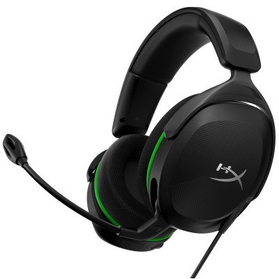 Гарнітура HyperX Cloud Stinger 2 Core Xbox, mini-jack, чорно-зелений Гарнітура HyperX Cloud Stinger 2 Core Xbox, mini-jack, чорно-зелений
