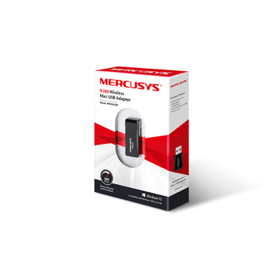 Адаптер WiFi MERCUSYS MW300UM N300, USB
