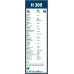 Склоочисник Bosch Twin каркасний 300мм задній (3 397 011 630)